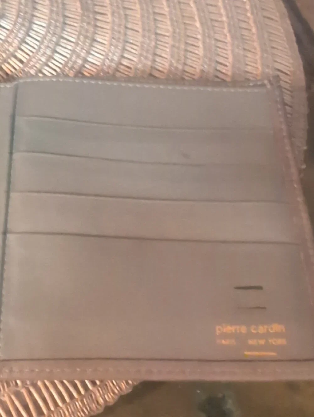 VTG Pierre Cardin Genuine Leather Men’s Wallet - Minimal Bifold